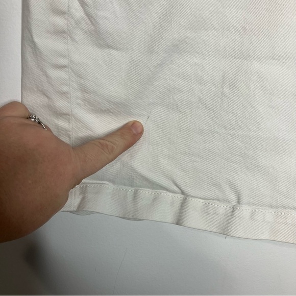 Levi’s white 515 shorts size 14 - Picture 3 of 6